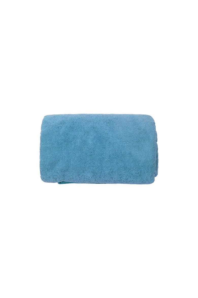 Giant Micro-towelling Towel, Alternate, color, Teal