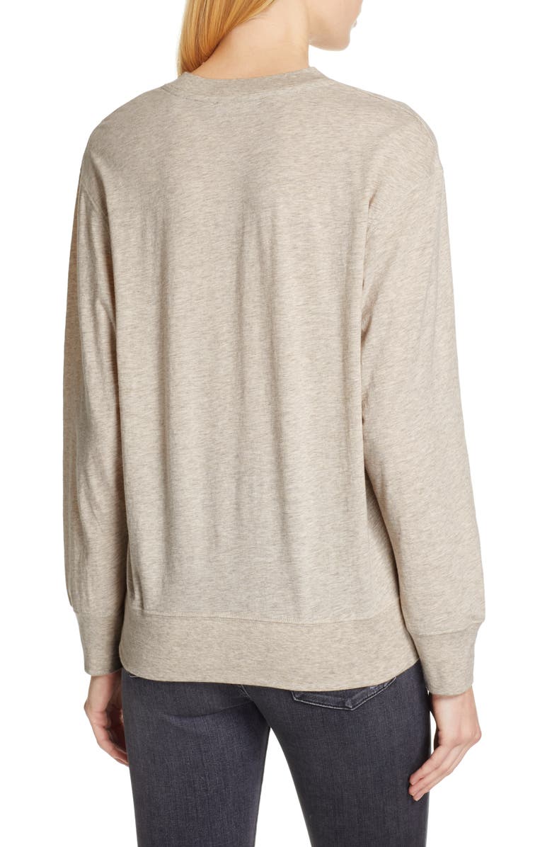 Vince Pima Cotton & Alpaca Pullover, Alternate, color, 