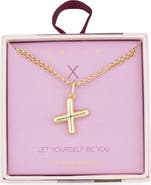 Leith Lowercase Initial Bubble Pendant Necklace