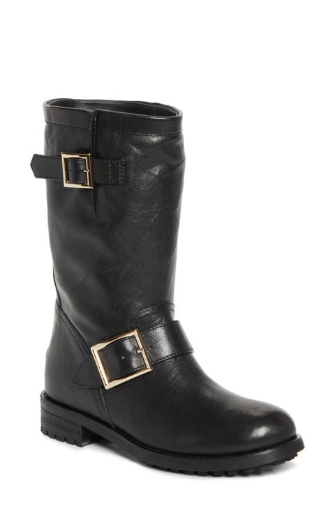Biker Leather Boot (Women)