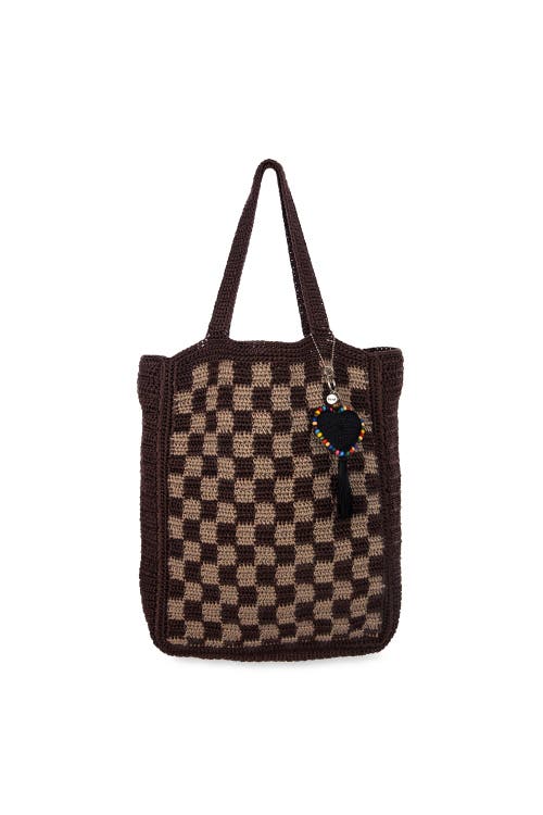 The Sak Lanie Market Tote Hand Crochet Bag In Brown