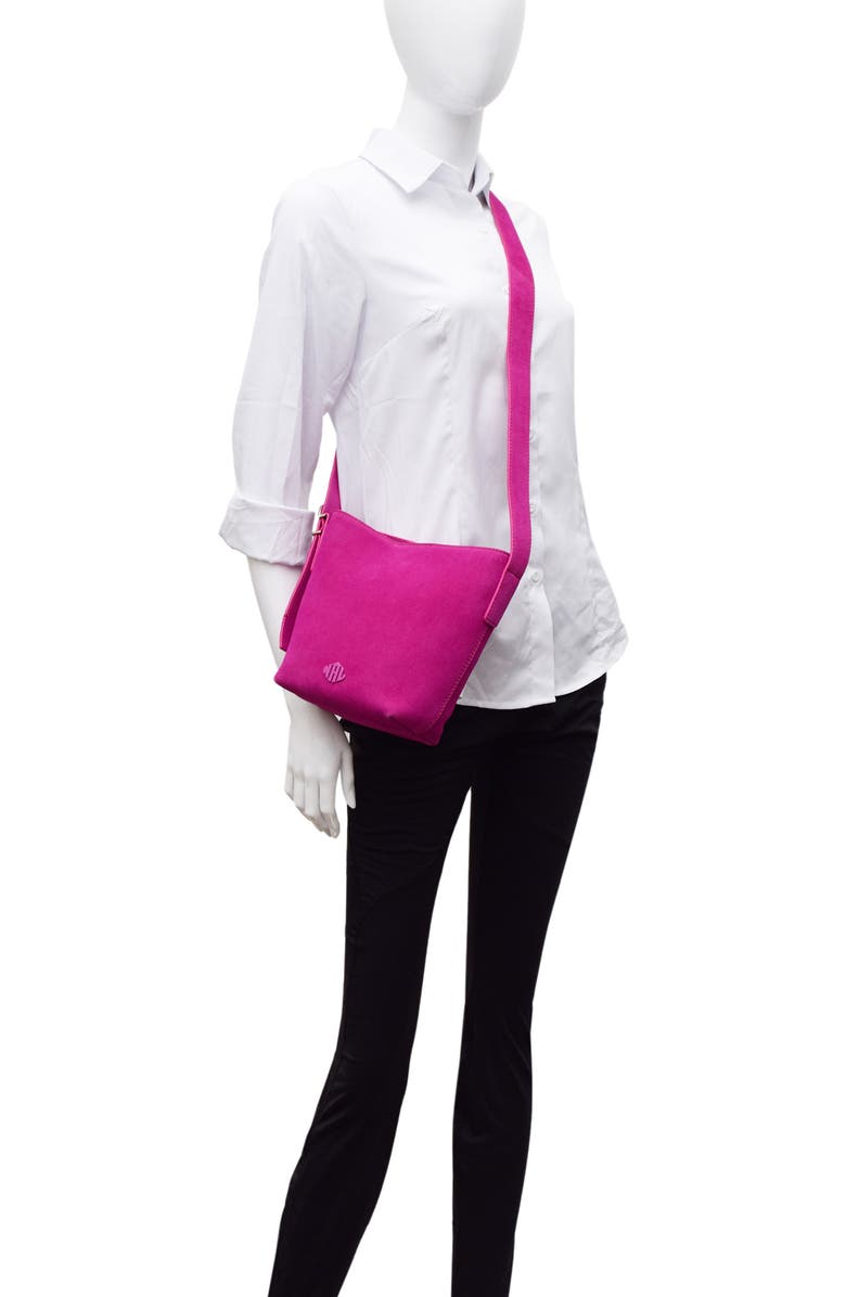 New Amsterdam Leatherworks Jayden Suede Bucket Bag, Alternate, color,