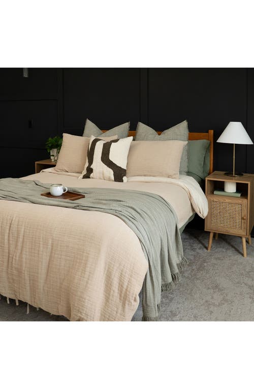 Crane Air Abstract Pathway Throw Pillow In Neutral