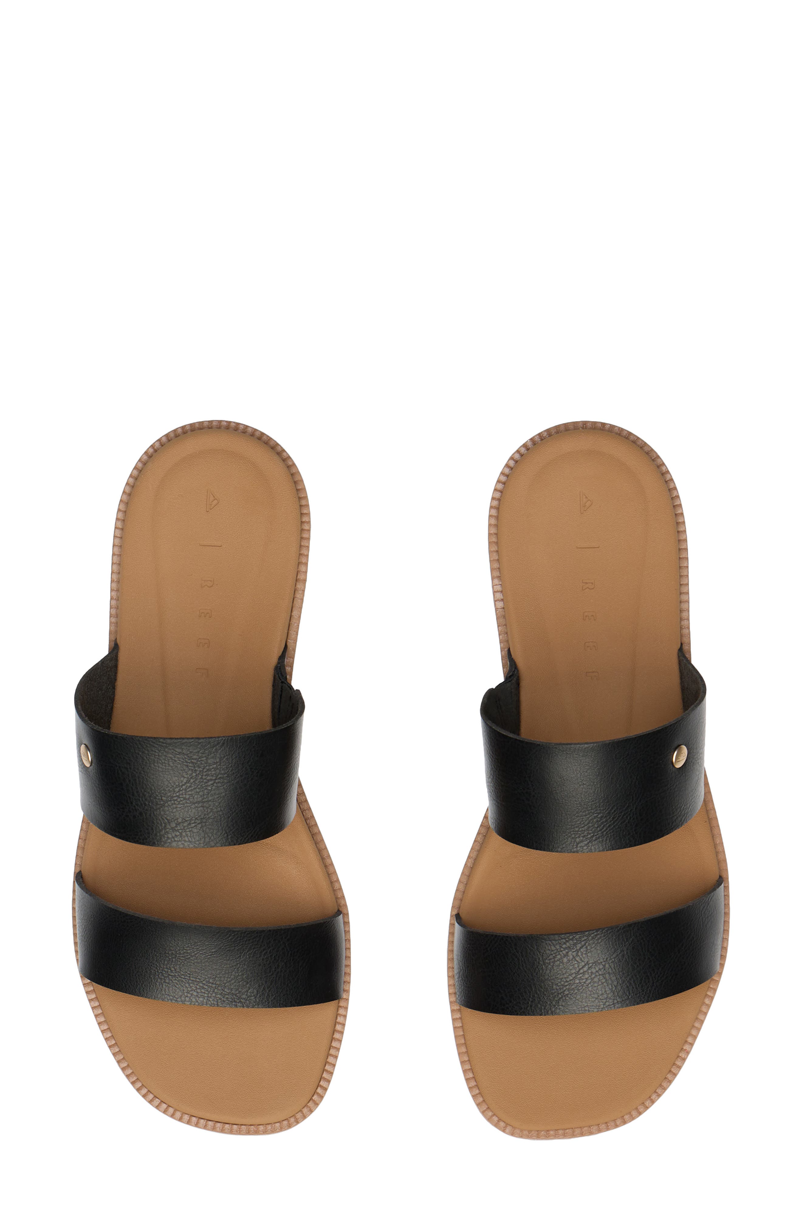 Reef Sunny Alisah Two-Strap Sandal, Alternate, color, Black/ Tan