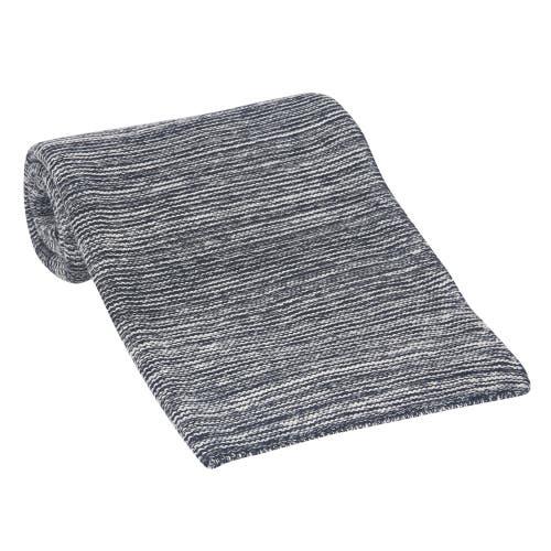 Lambs & Ivy Signature 100% Cotton Marl Textured Knit Baby Blanket In Gray