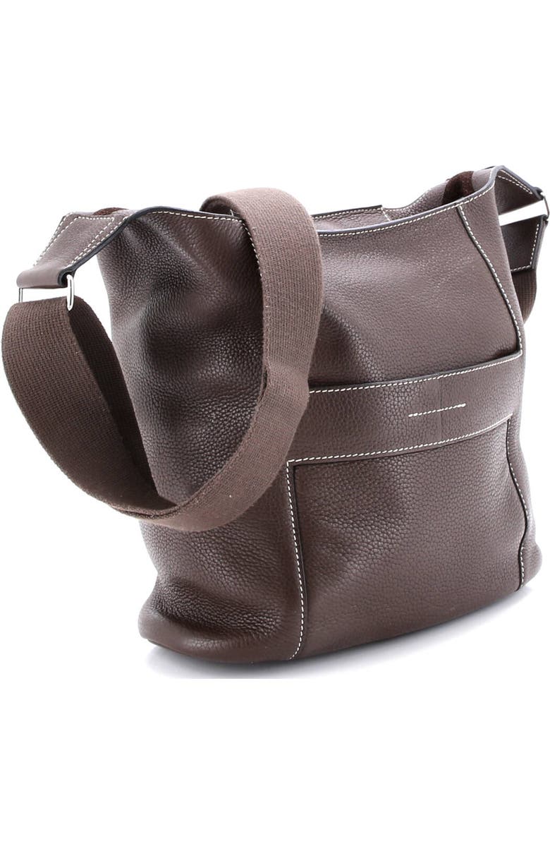 Pre-Owned Hermes Sac Good News Bag Leather PM, Alternate, color, Ebene