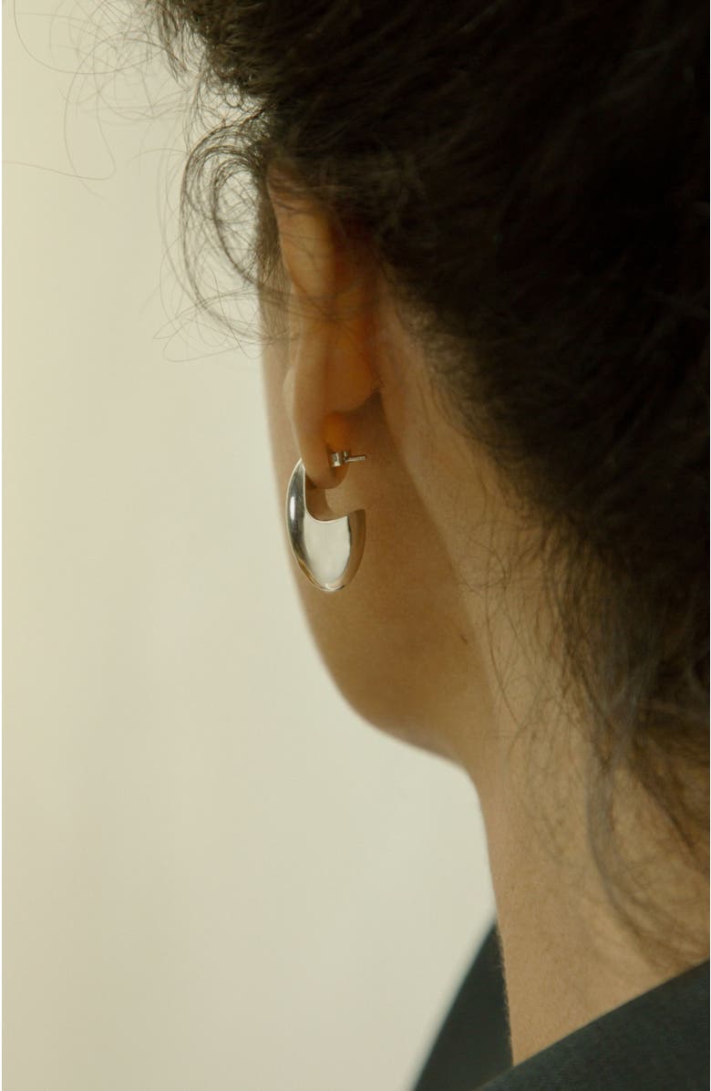 Otiumberg Pebble Earrings, Alternate, color, Silver