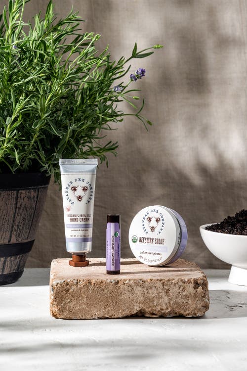 Savannah Bee Company Gardener's Kit In Rosemary Lavender
