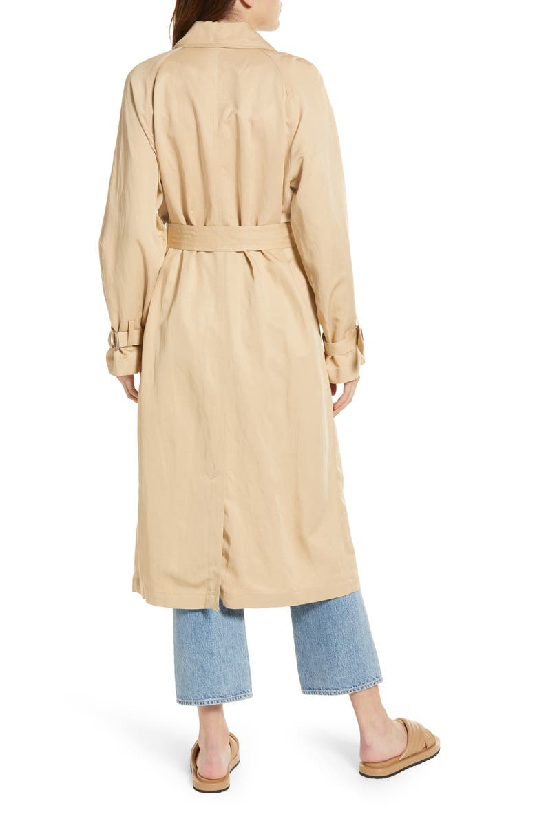 & Other Stories Relaxed Fit Belted Trench Coat, Alternate, color, 