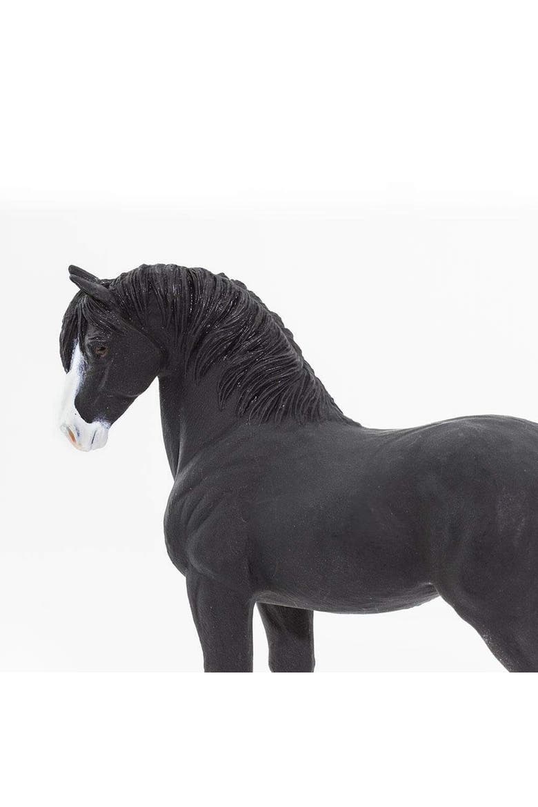 Shire Stallion Horse Toy, Alternate, color, None