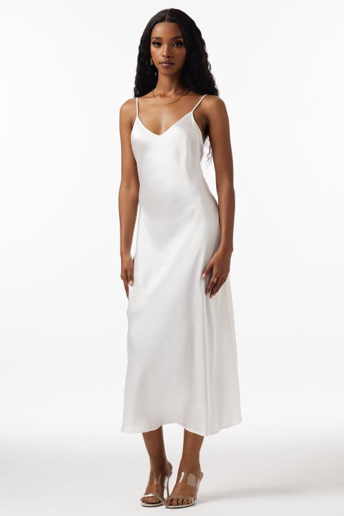 Silksilky Mulberry Silk Spaghetti Strap Long Nightgown