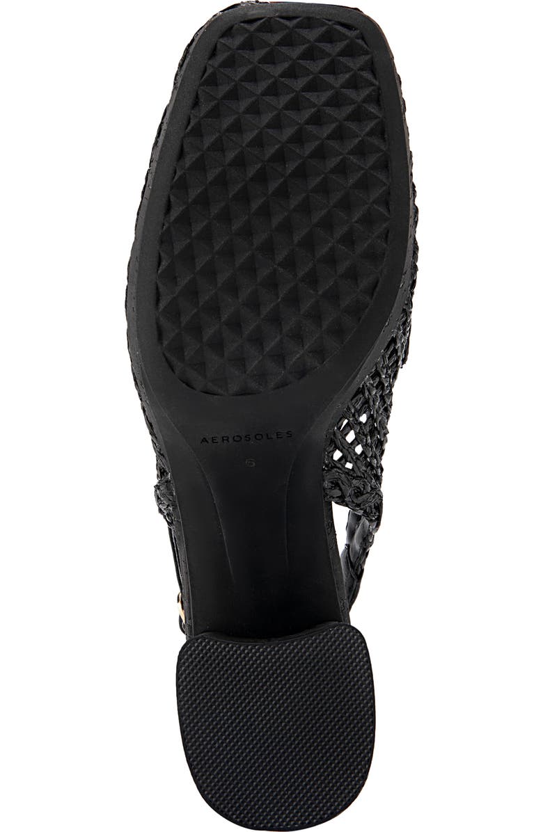 Aerosoles Santiago Raffia Platform Slingback Clog, Alternate, color,