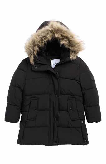 Kids' Expedition Parka with Faux Fur Trim