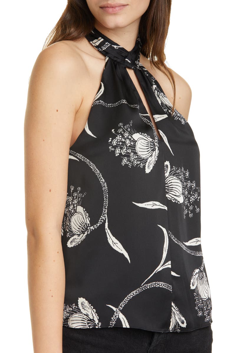 Joie Cedra B Floral Halter Top, Alternate, color, 