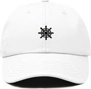 Dalix Ship Wheel Dad Hat
