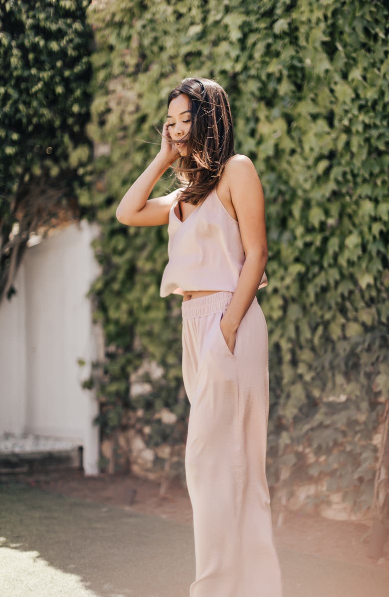 Midnight Bakery Solid Cami Pajamas, Alternate, color,