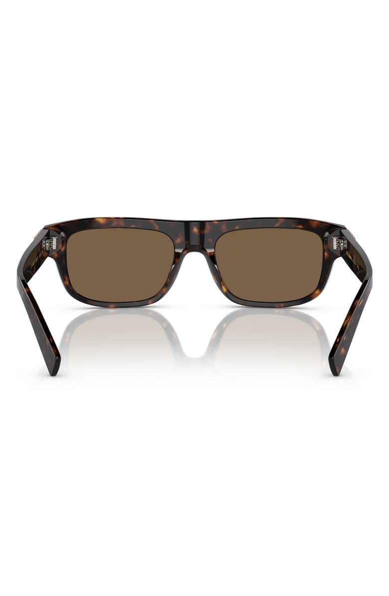 Dolce&Gabbana 52mm Rectangular Sunglasses, Alternate, color,