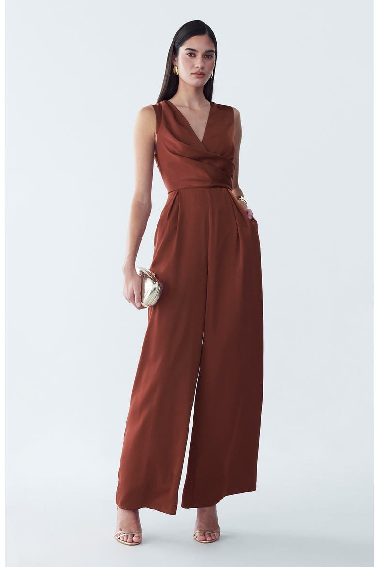 Livleigh Jumpsuit, Main, color, Copper