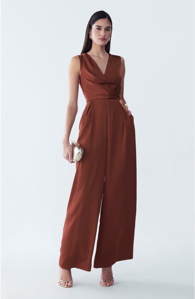 WILLA Livleigh Jumpsuit, Main, color, Copper