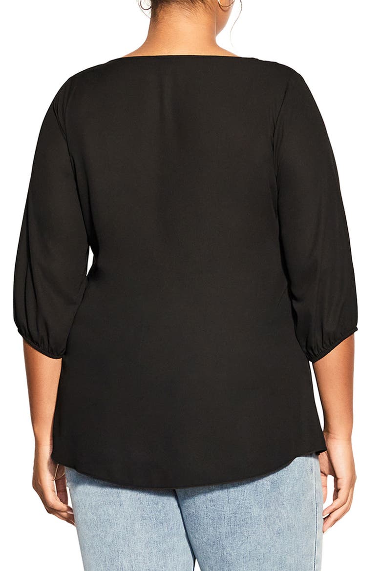 Zip Fling Top, Alternate, color, BLACK