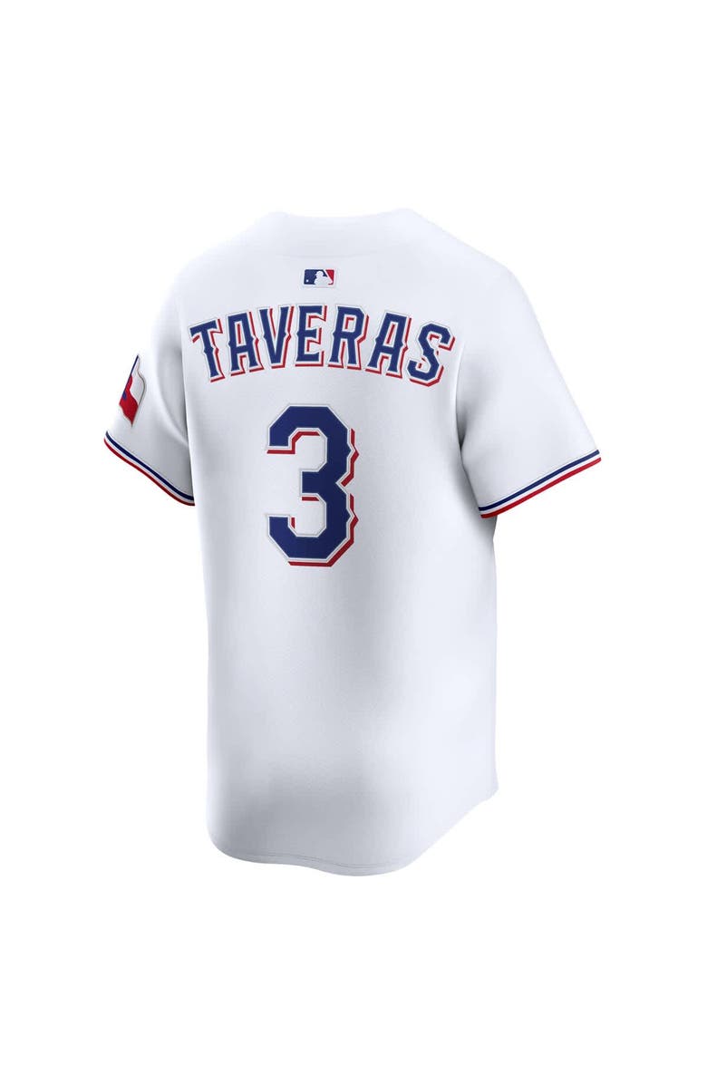 Nike Men's Nike Leody Taveras White Texas Rangers Home Limited Player Jersey, Alternate, color, 