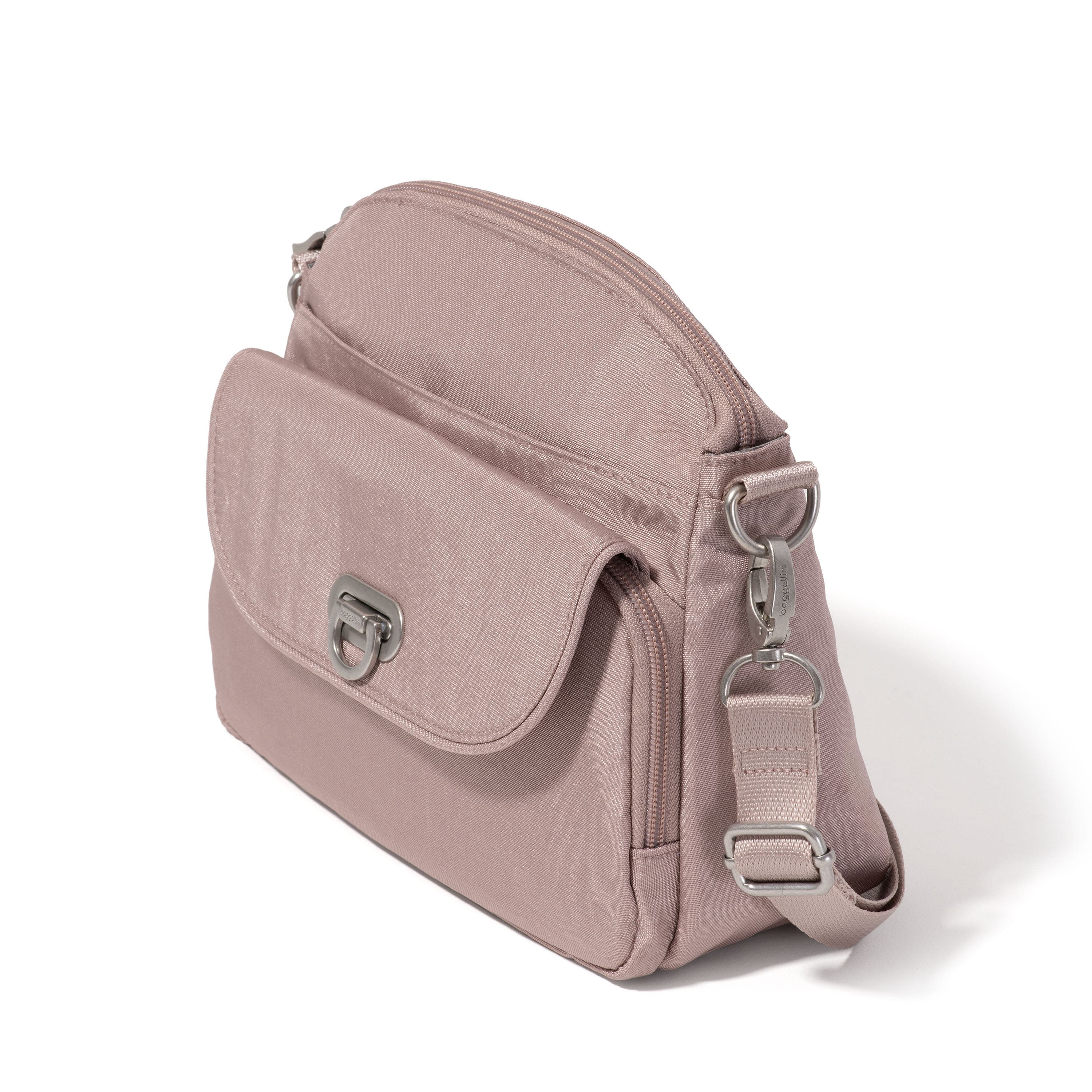 Coastal Flip Lock Crossbody Bag, Alternate, color, Blush Shimmer