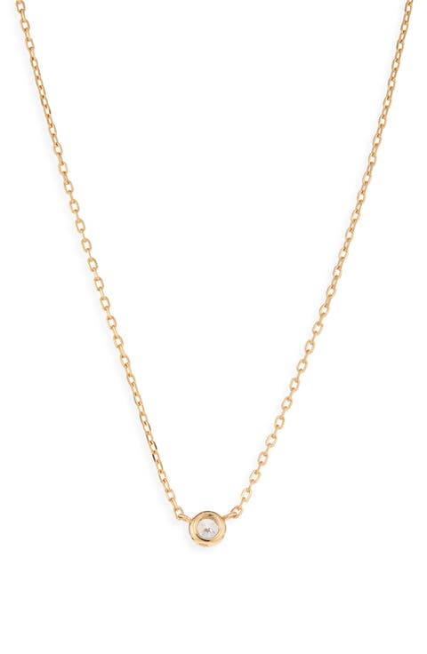 Crystal Pendant Necklace