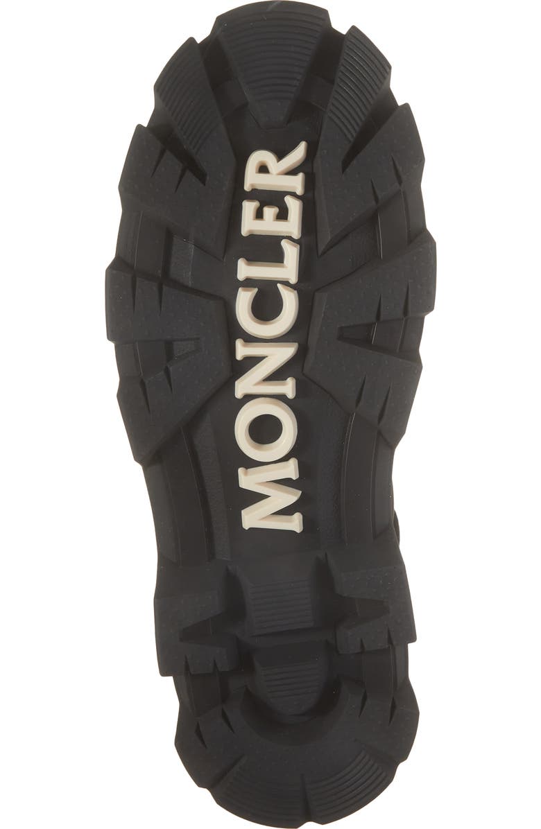 Moncler Peak City Nubuck & Suede Ankle Boot, Alternate, color, Black