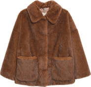 Herno Short Faux Fur Jacket