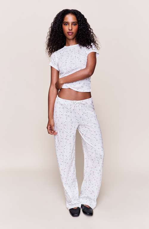 Guizio Clara Relaxed Pant In White