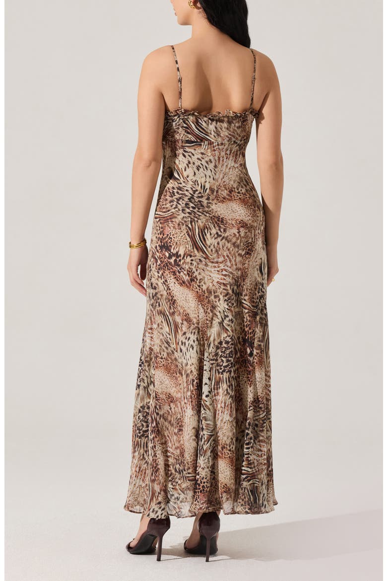 Maeryn Sweetheart Neck Dress, Alternate, color, TAUPE BROW