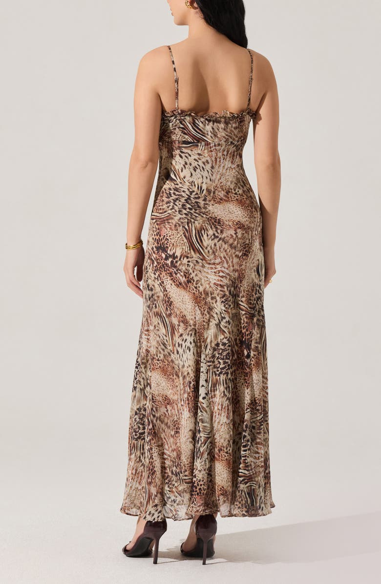 ASTR the Label Maeryn Sweetheart Neck Dress, Alternate, color, Taupe Brow