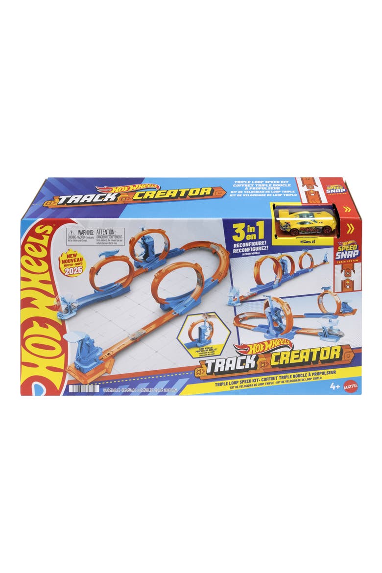 Track Creator Triple Loop Speed Kit, Alternate, color, NONE