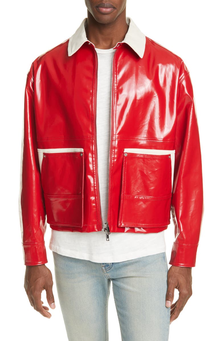 Valentino Coated Jacket, Main, color,