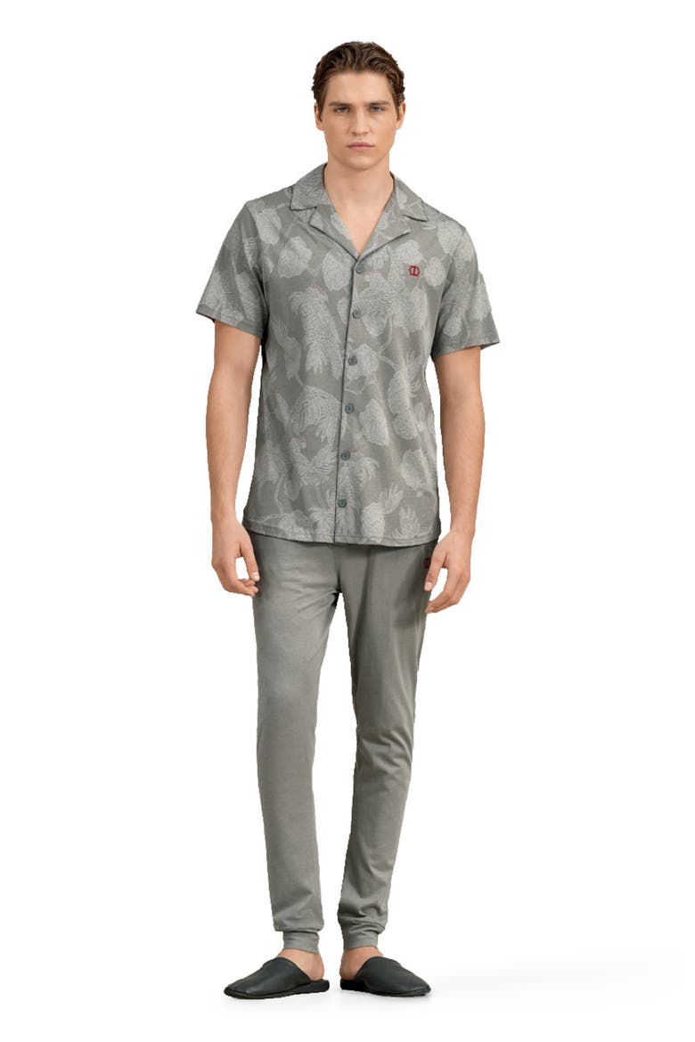 Nordin Men's pajamas, Alternate, color, Grey