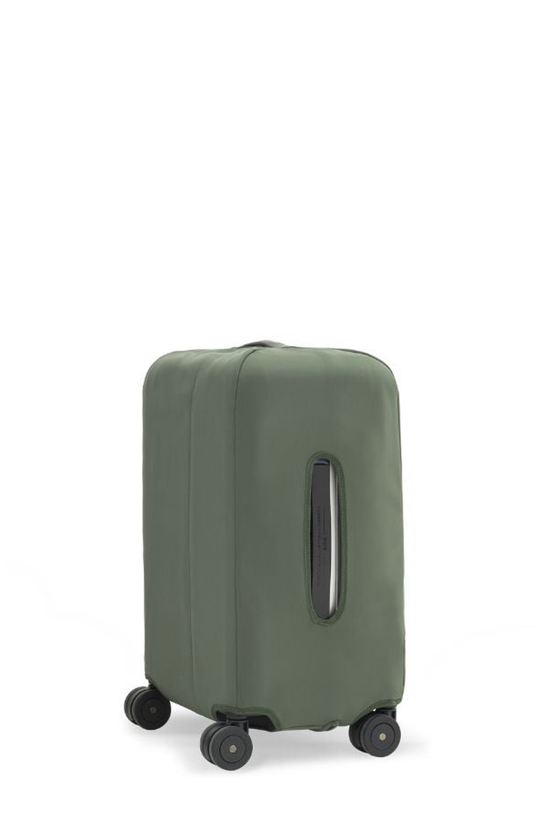 Bank Light Luggage Cover, Alternate, color, Olive Green