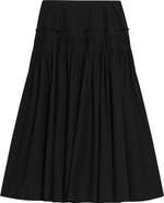 Theory Accordion Yoke Skirt