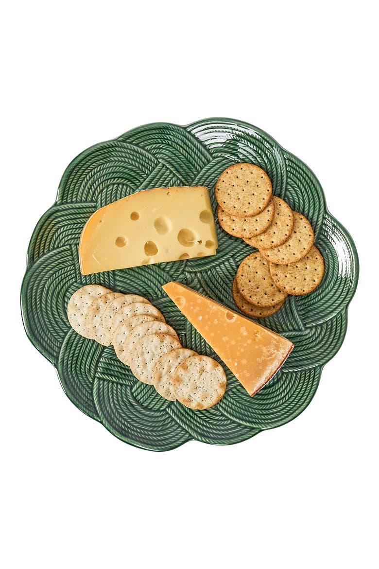 Le Panier Mystic Knot Charger Plate, Alternate, color, BASIL