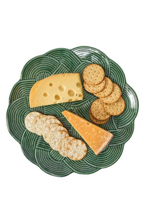 Juliska Le Panier Mystic Knot Charger Plate In Green