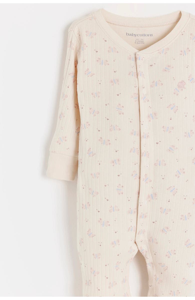 Babycottons Magic Wings Front-Snap Footie for Infant, Alternate, color, Full-Print