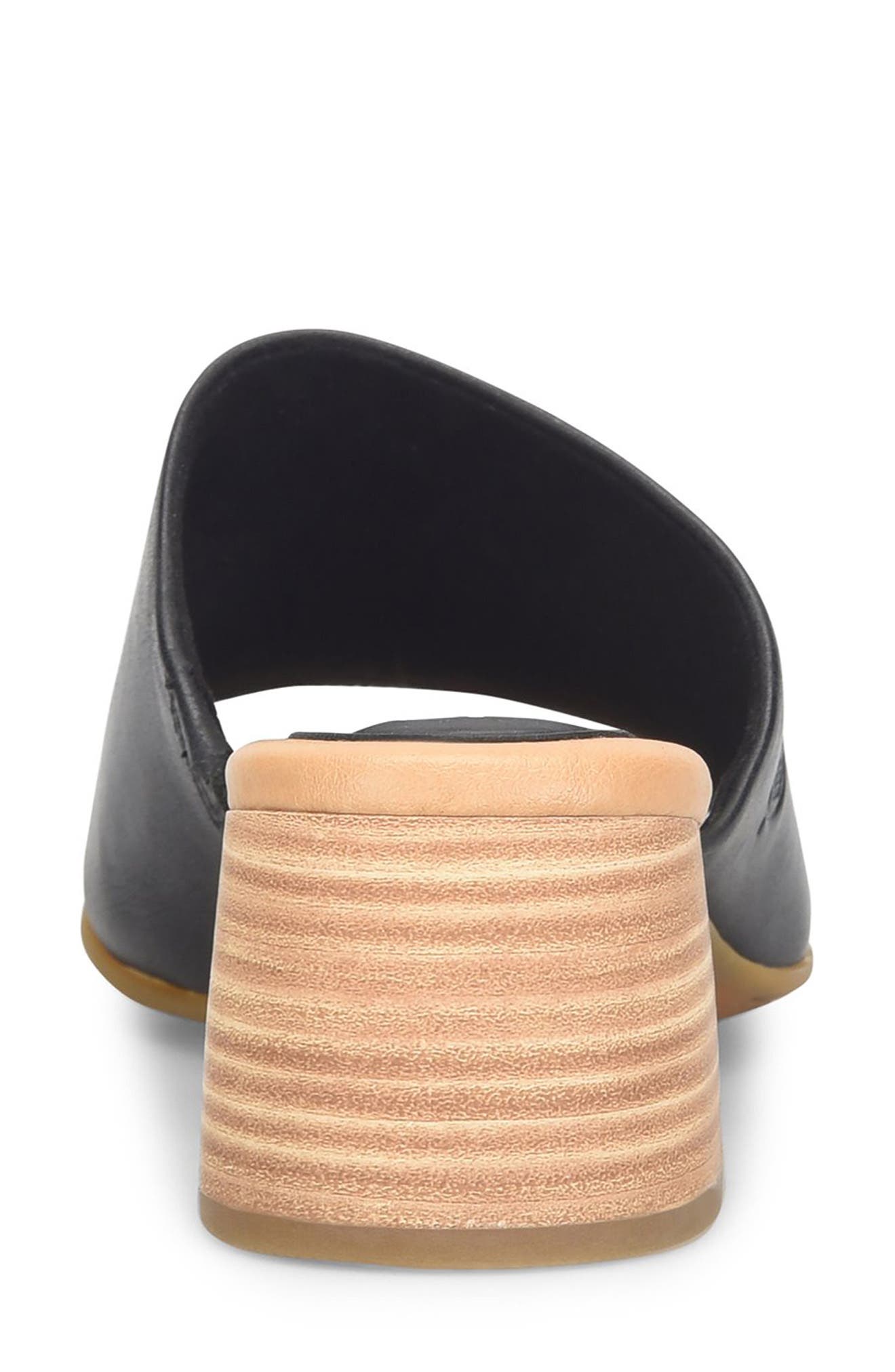 Børn Skylar Block Heel Sandal, Alternate, color, Black Leather