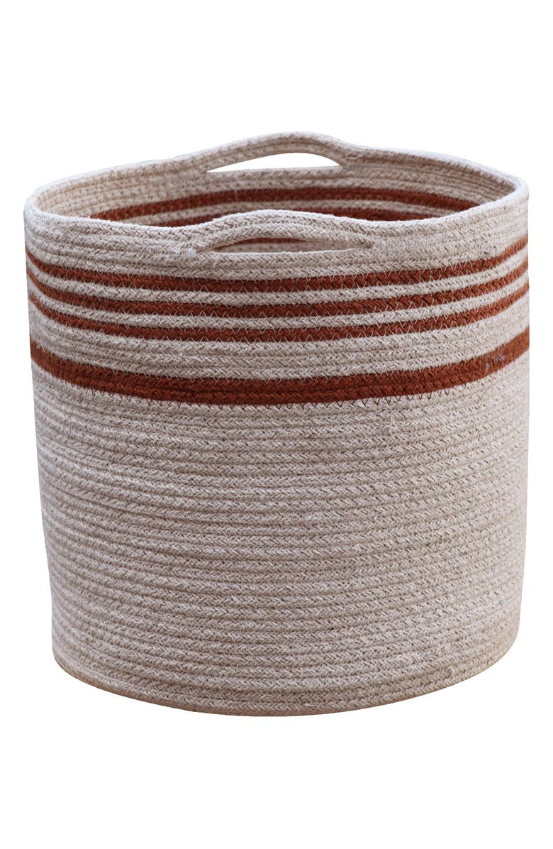 Lorena Canals Twin Woven Basket, Main, color, Natural Toffee