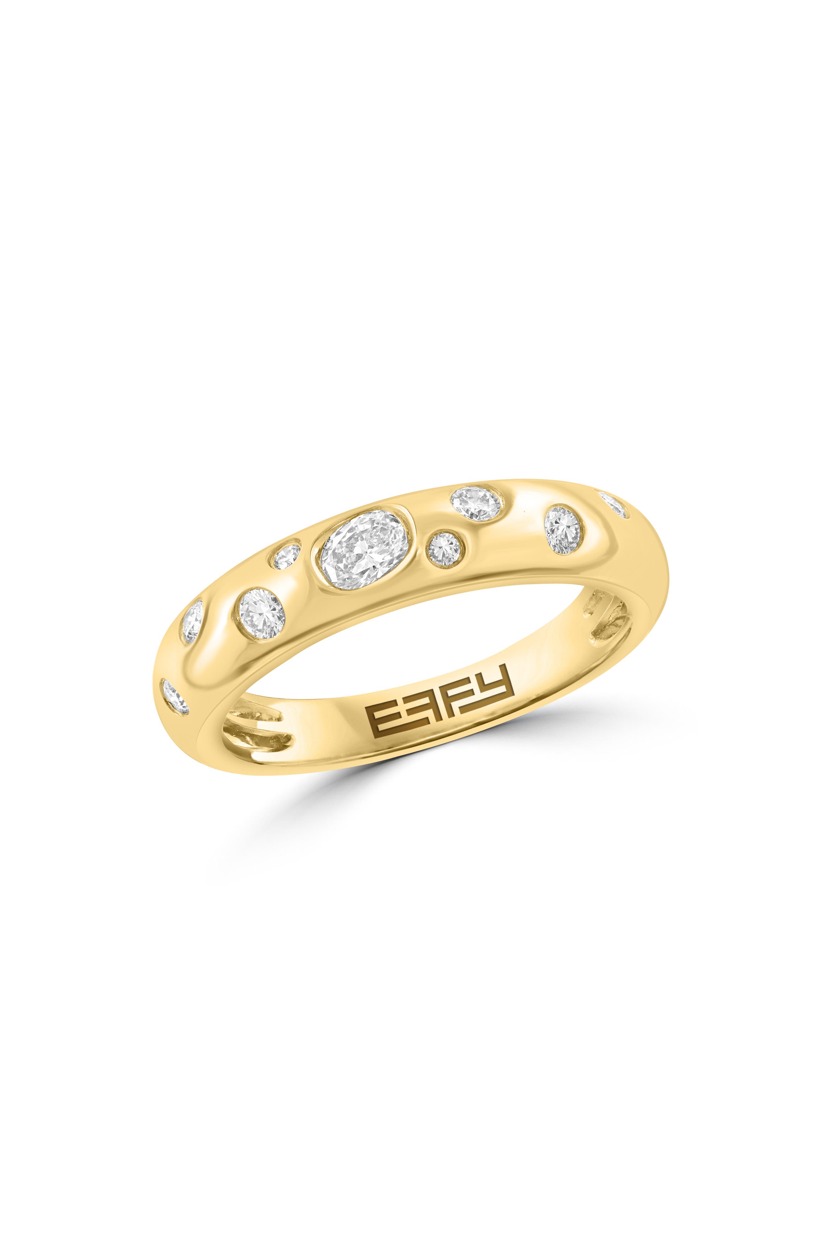 EFFY Lab-Grown Diamond Stacking Ring
