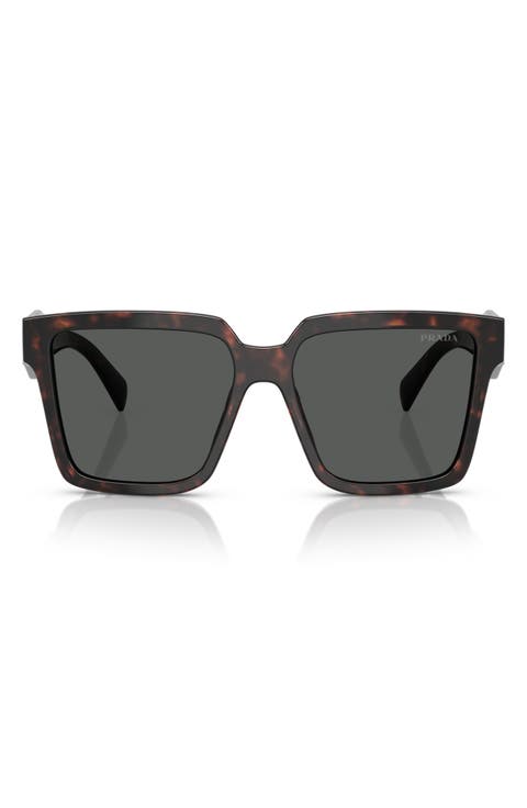 56mm Square Sunglasses