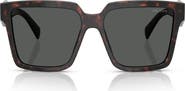 Prada 56mm Square Sunglasses