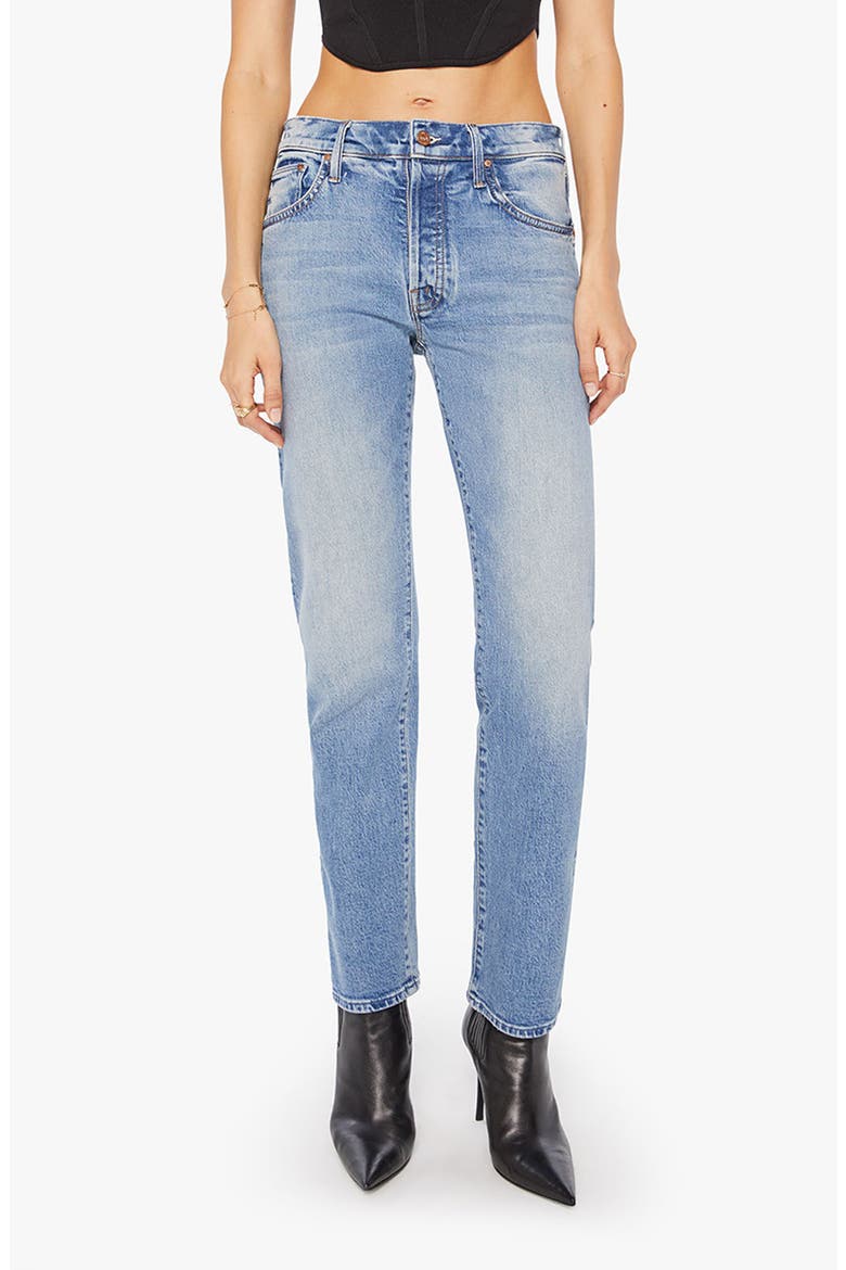 Hiker Hover Mid Rise Slim Straight Leg Jeans, Main, color, FIGHT FOR YOUR RIGHT