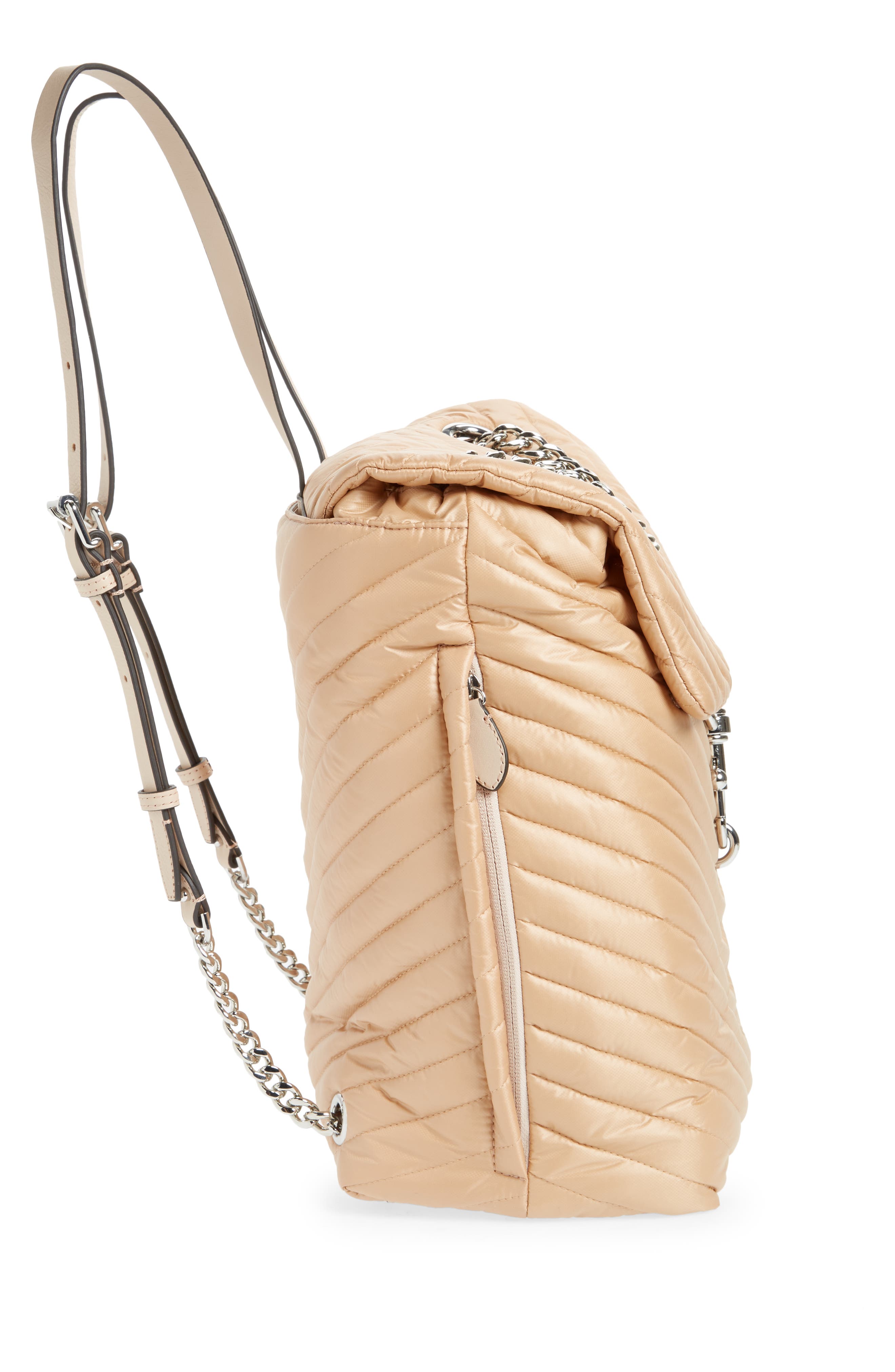 Rebecca Minkoff Edie Quilted Backpack, Alternate, color, 