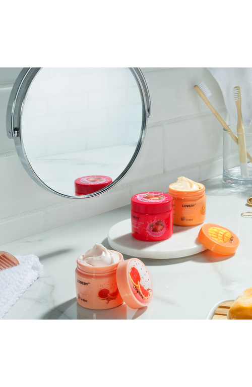 Lovery Whipped Body Butter In Mango/grapefruit/strawberry