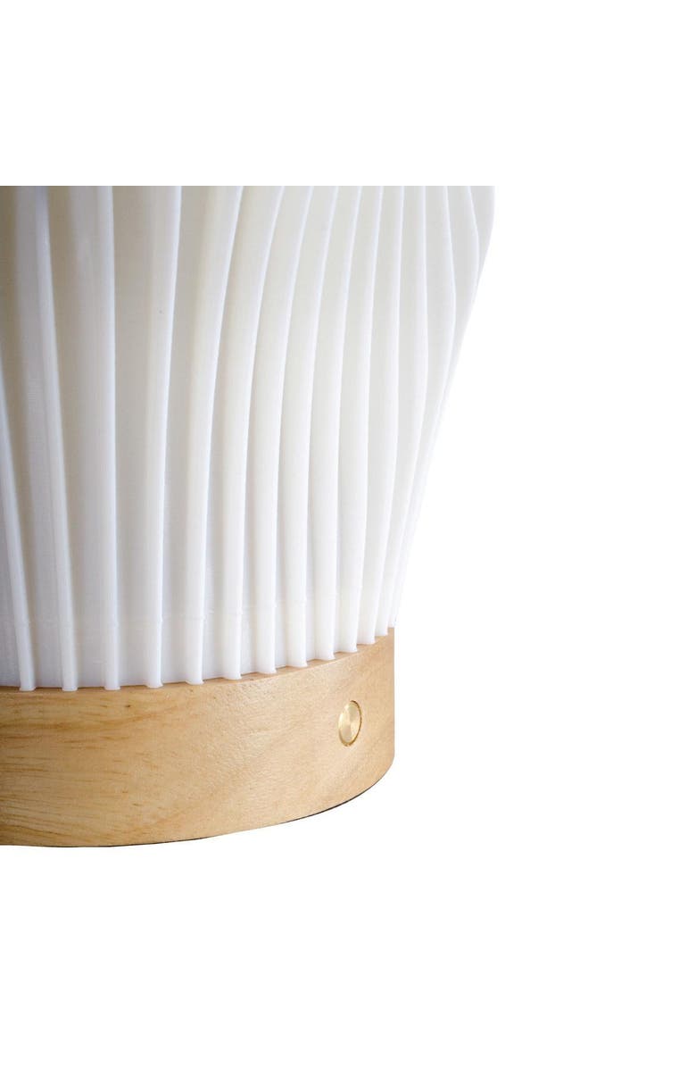 Kaplan Early Learning Company Spiral Swirl Cordless Lamp, Alternate, color, White