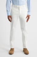 Zanella Parker Flat Front Stretch Cotton Pants